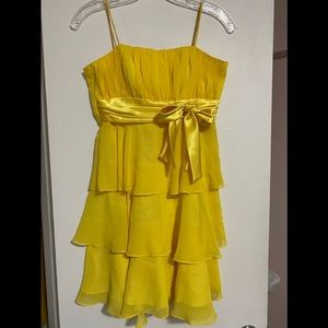 Spagetthi strap  Mini dress with Ruffles